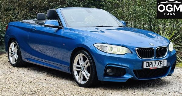 BMW 2 Series 2.0 218d M Sport Convertible 2dr Diesel Auto Euro 6 (s/s) (150 ps)