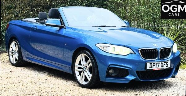 BMW 2 Series 2.0 218d M Sport Convertible 2dr Diesel Auto Euro 6 (s/s) (150 ps)