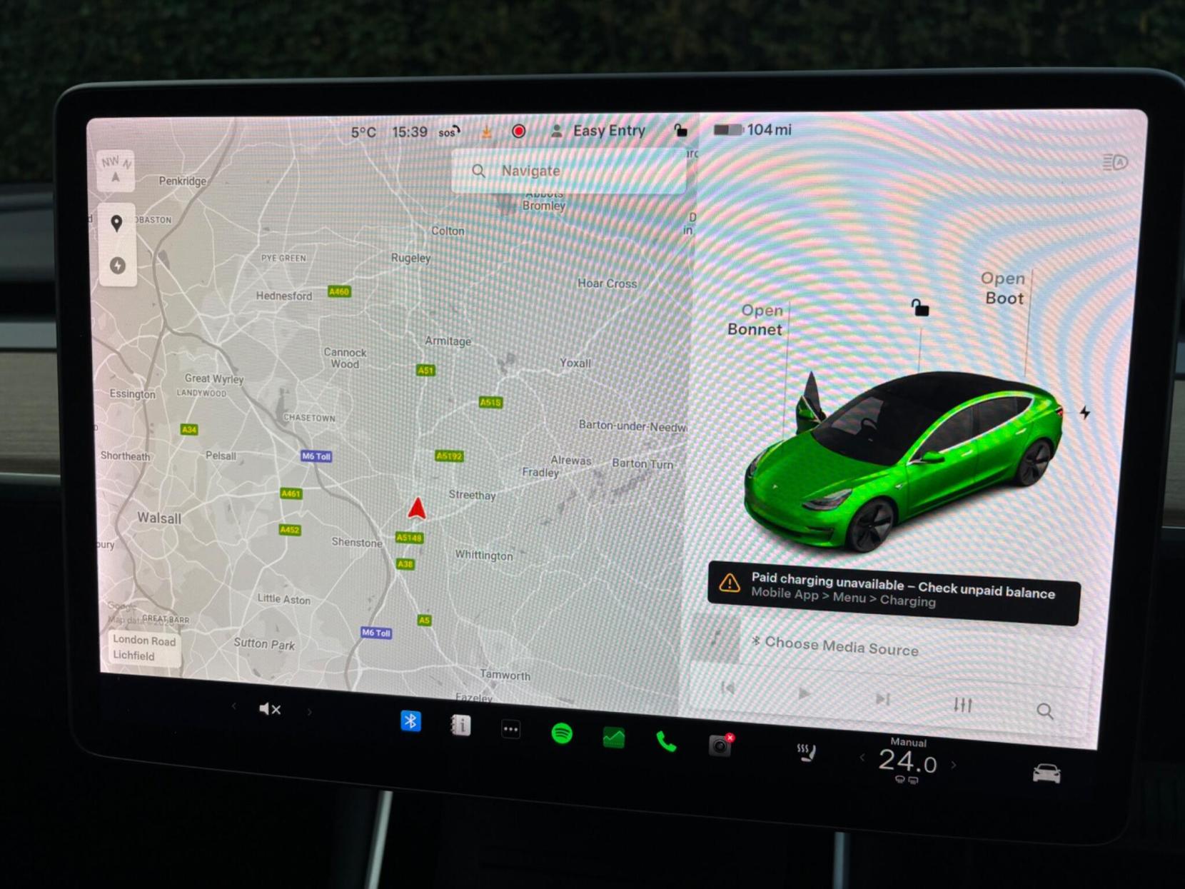 Tesla Model 3 Standard Range Plus Saloon 4dr Electric Auto RWD (241 bhp)