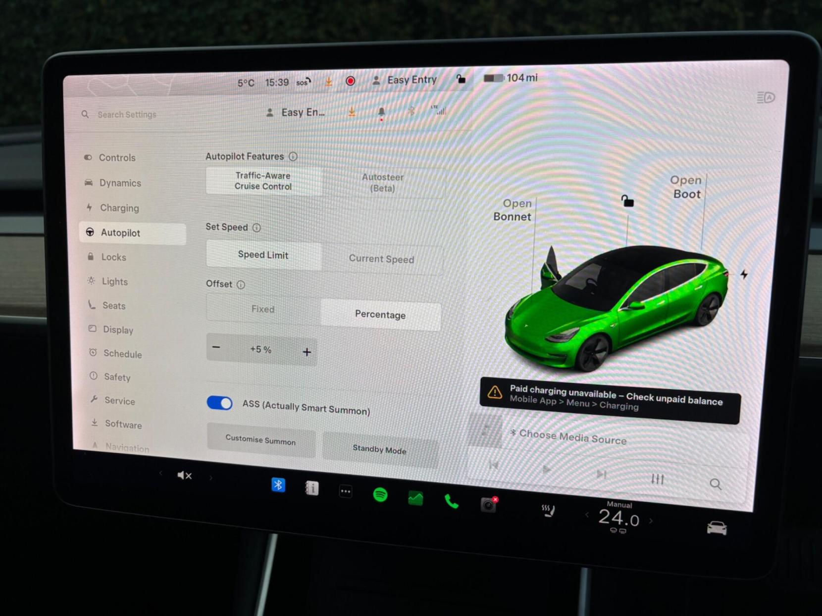 Tesla Model 3 Standard Range Plus Saloon 4dr Electric Auto RWD (241 bhp)